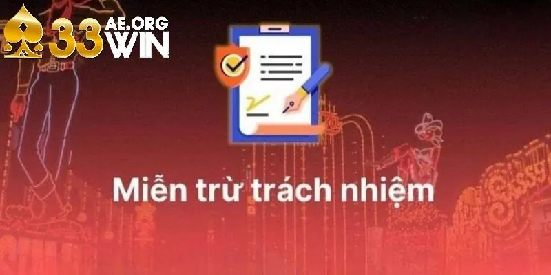 Miễn trừ những trường hợp về lỗi kỹ thuật tại sân chơi 33Win