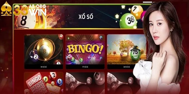 Nhiều sản phẩm hấp dẫn cung cấp trong xổ số 33Win